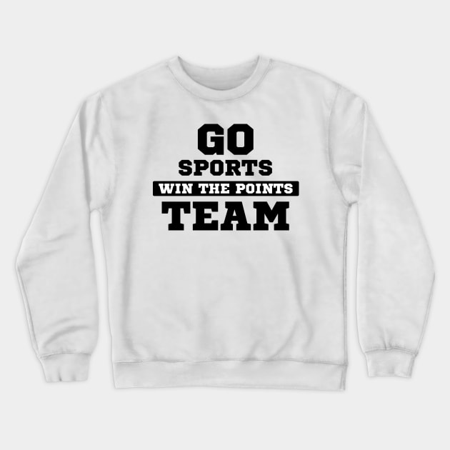 Go sports Crewneck Sweatshirt by twistedtee